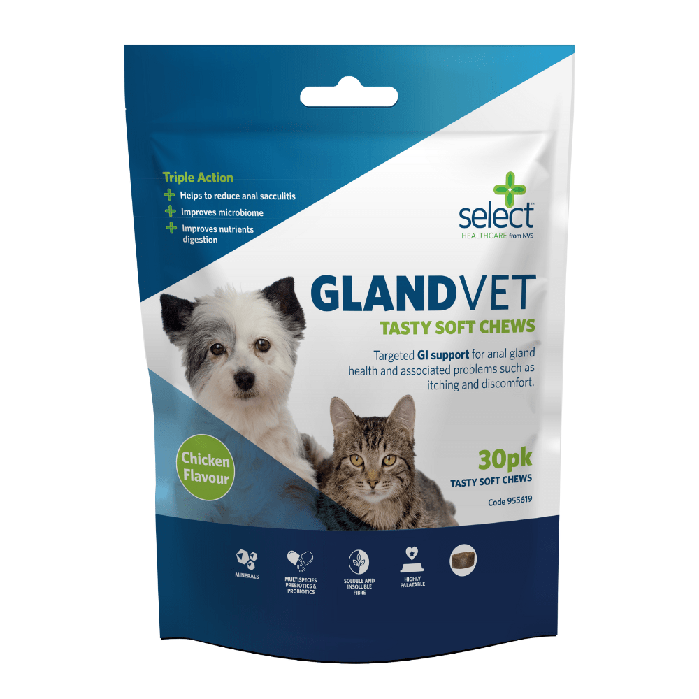 GlandVet Soft Chews for Cats & Dogs