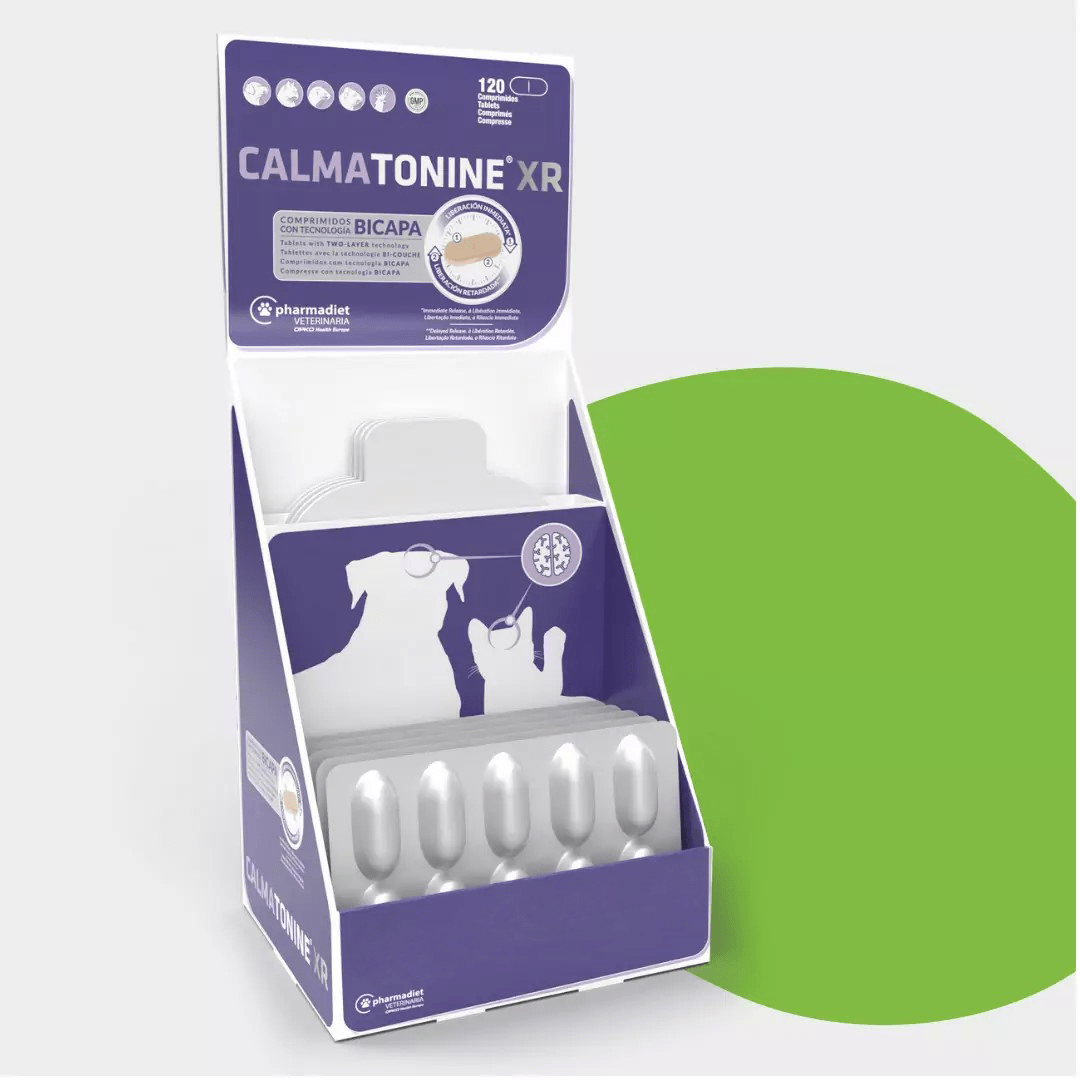 Calmatonine XR Tablets for Dogs, Cats & Small Pets (120 Tablets)