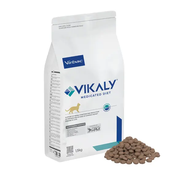 Vikaly Medicated Cat Food 1.5kg | Benazepril