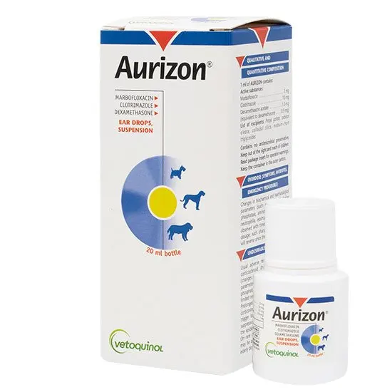 Aurizon Ear Drops Suspension for Dogs