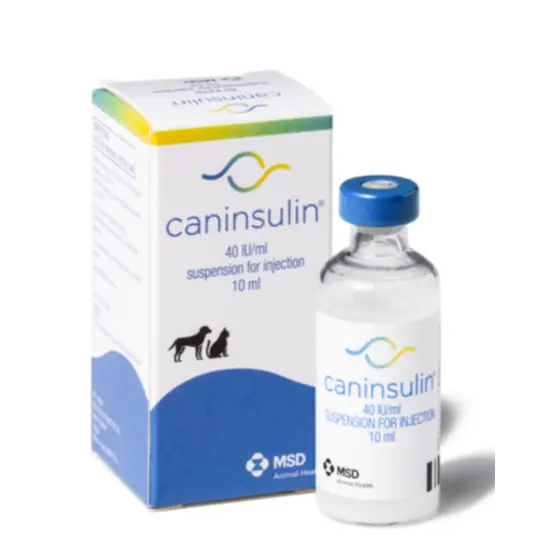 Caninsulin 40 IU/ml Suspension for Injection 10ml Vial