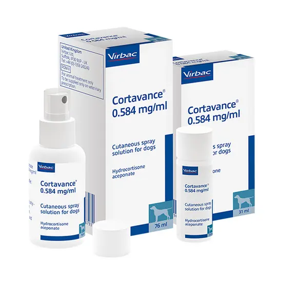 Cortavance Cutaneous Spray for Dogs 0.584mg/ml