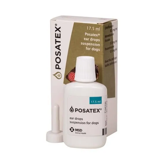 Posatex Ear Drops Suspension for Dogs