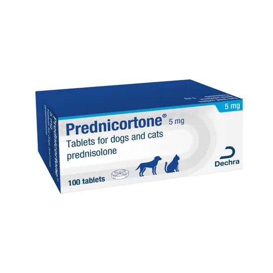 Prednicortone Tablets 5mg for Dogs and Cats