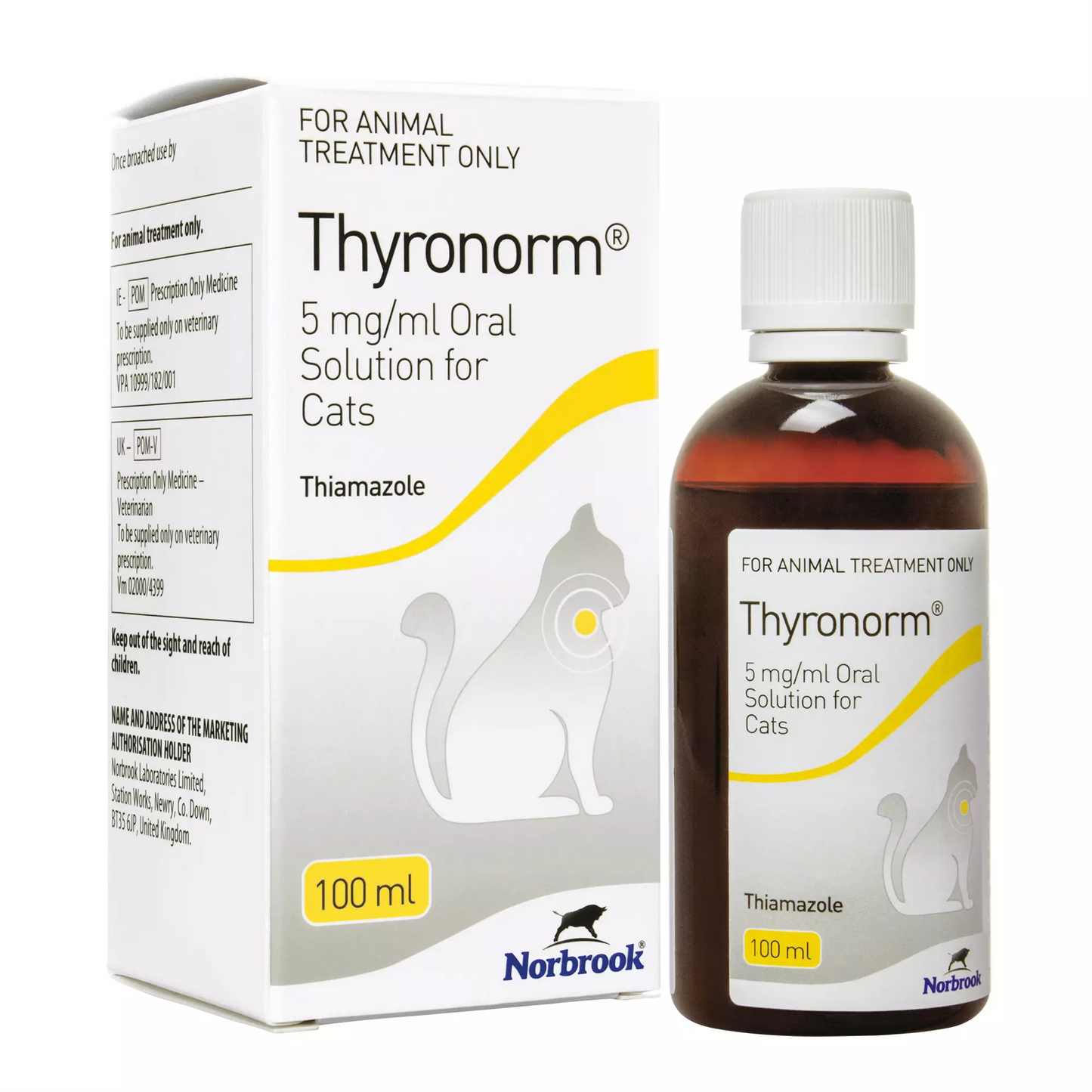 Thyronorm Oral Solution for Cats 5mg/ml