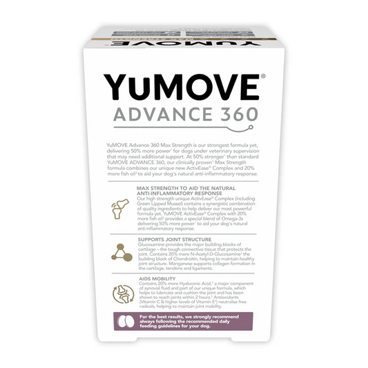 YuMOVE Advance 360 packaging on a white background