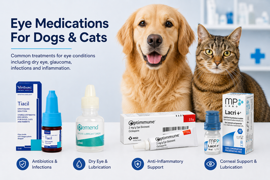 Common Eye Medications for Dogs and Cats