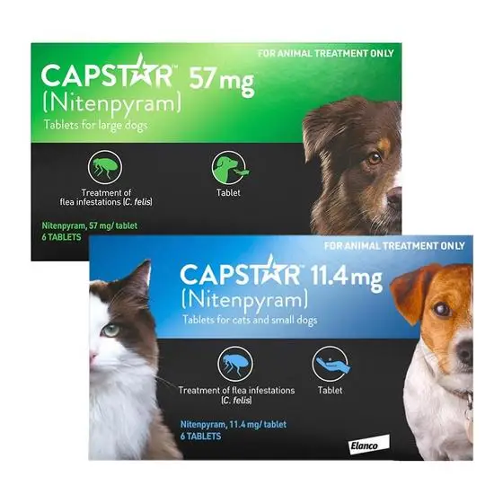 Capstar Flea Treatment Tablets for Cats and Dogs