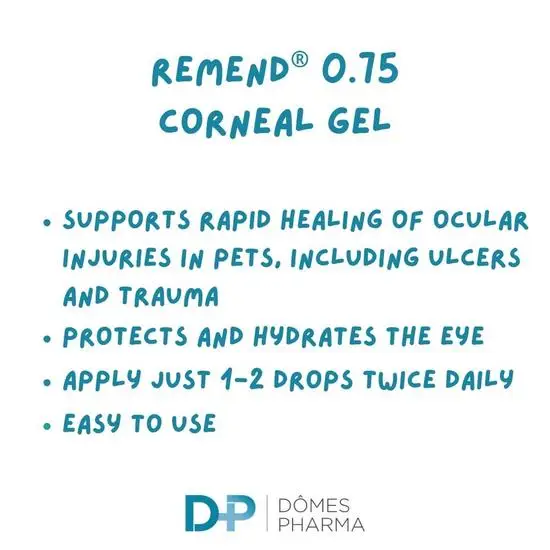 Remend 0.75 Corneal Gel for Dogs, Cats & Horses