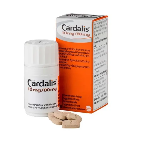 Cardalis 10mg/80mg tablets for dogs – heart failure medication