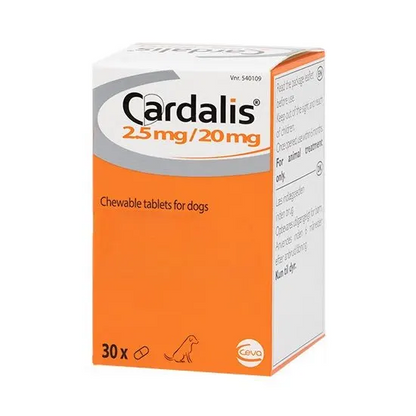 Cardalis 2.5mg/20mg tablets for dogs – heart failure medication