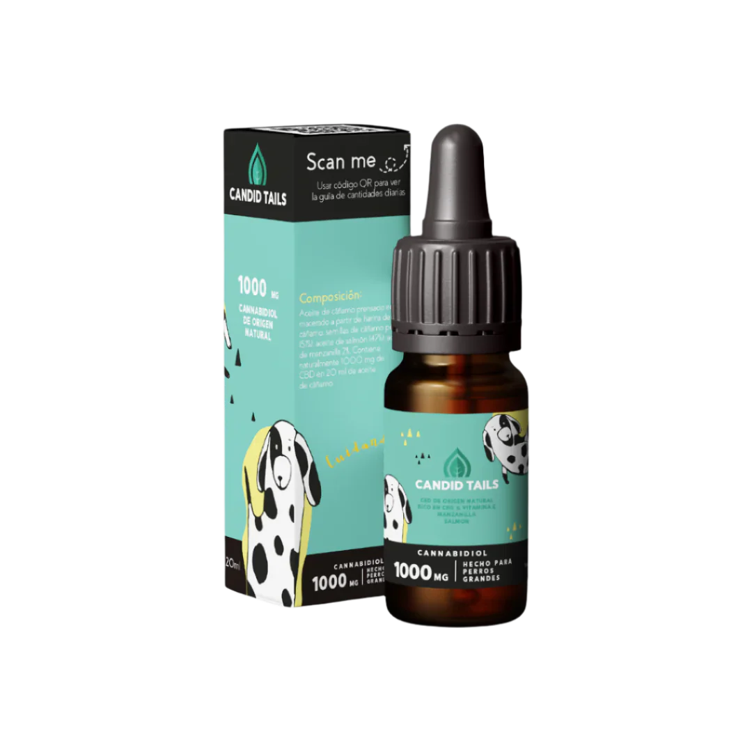 Candid Tails Hemp Oil with Natural CBD for Dogs