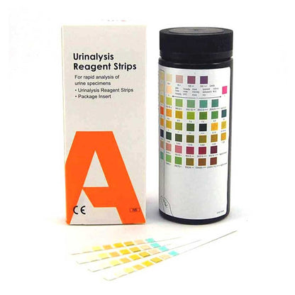 10-Way Urine Test Strips for Dogs & Cats – 100 Strips