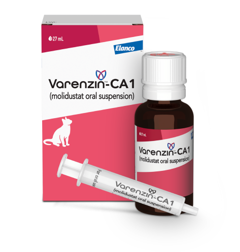 Varenzin Oral Solution for Cats (molidustat) 25mg/ml (27ml Bottle)