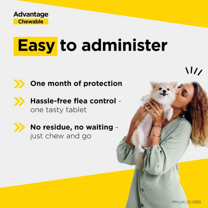 Advantage Chewable Tablets for Dogs – Flea & Tick Treatment