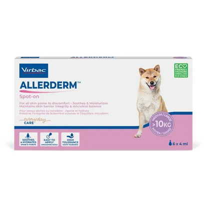 Allerderm Spot-On Epidermal Solution for Dogs and Cats