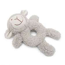 Gray aromatherapy plush toy with a smiley face on a white background