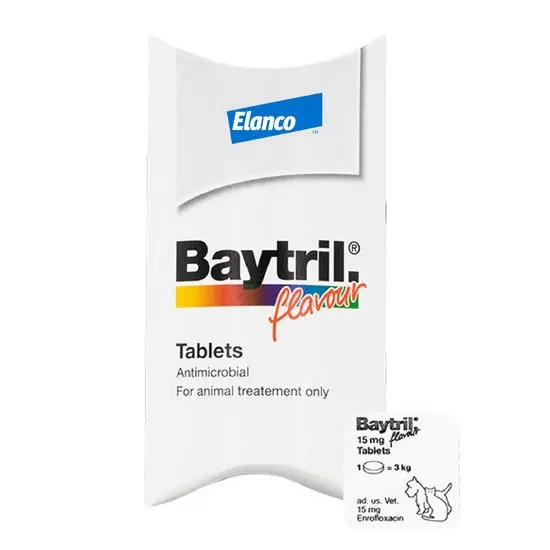 Baytril Flavour Tablets | Enrofloxacin