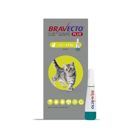 Bravecto Plus Spot-On for Cats