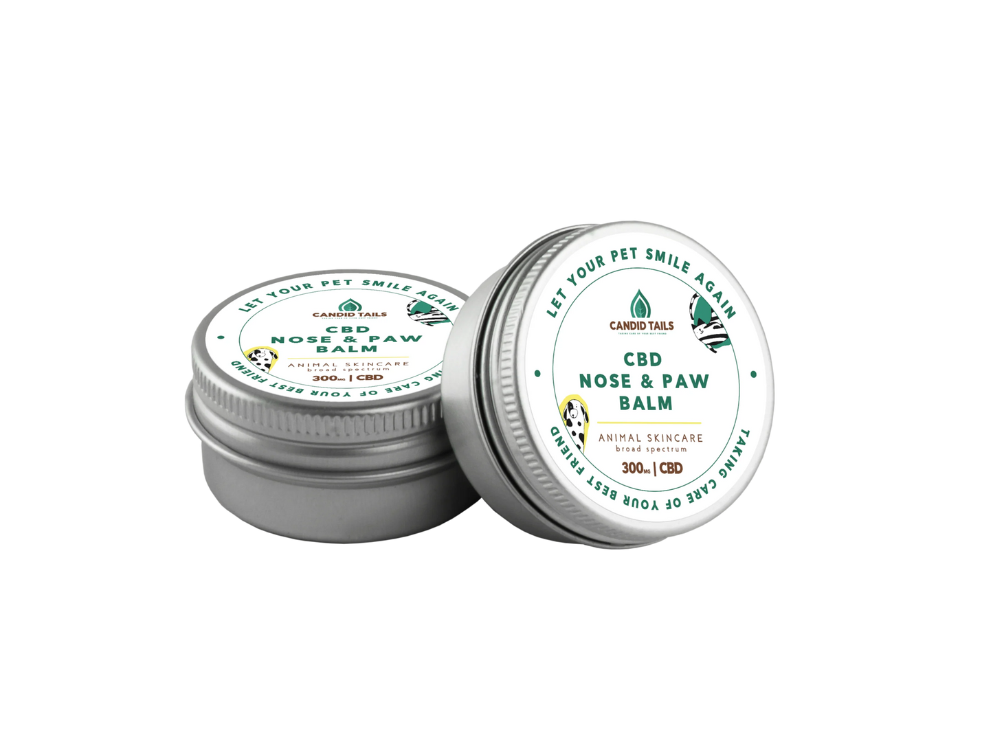 Candid Tails CBD Nose and Paw Balm for Dogs 600mg