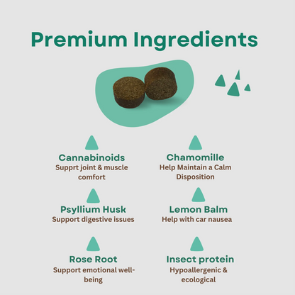 CandidTails Calm+ CBD Snacks (300mg and 900mg)