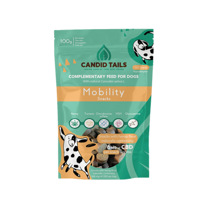 CandidTails Mobility+ CBD Snacks for Dogs (300mg & 900mg)