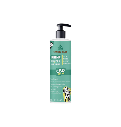 Candid Tails 4S CBD Enhanced Dog Shampoo (250ml)