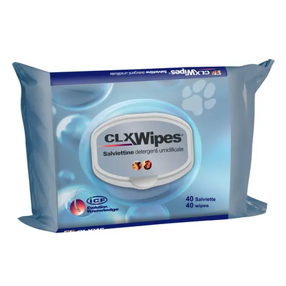 Package of CLX Wipes on a white background
