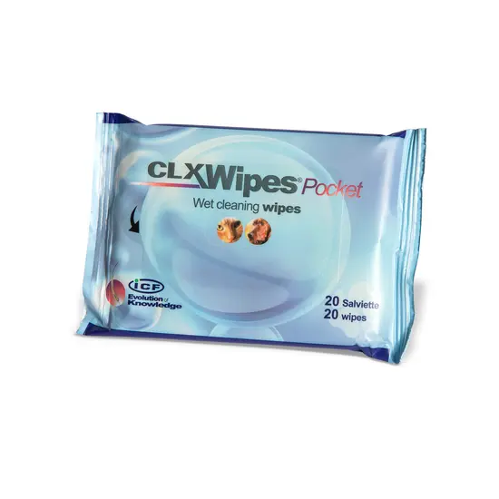 CLX Wipes packaging on a white background