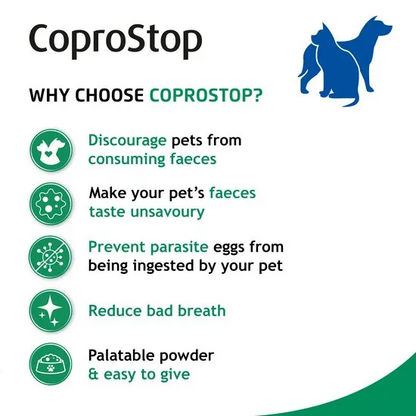 Vetark CoproStop Powder for Dogs and Cats