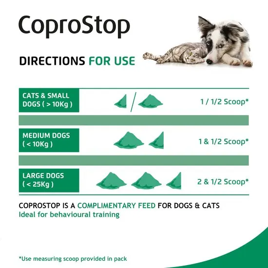 Vetark CoproStop Powder for Dogs and Cats