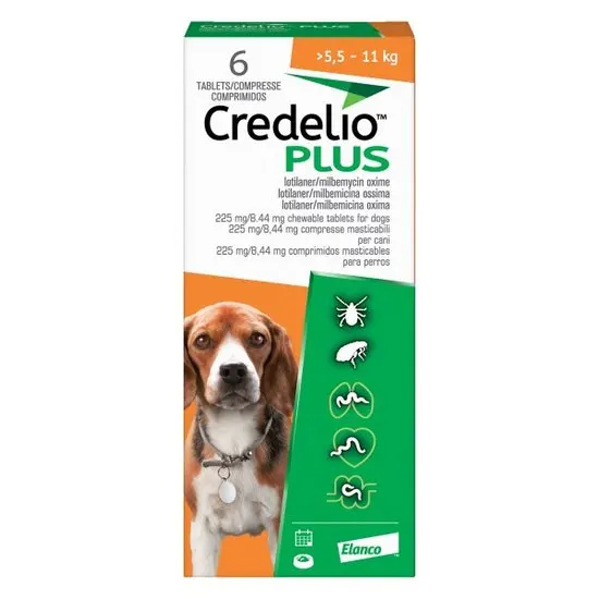 Credelio Plus Chewable Tablets for Dogs