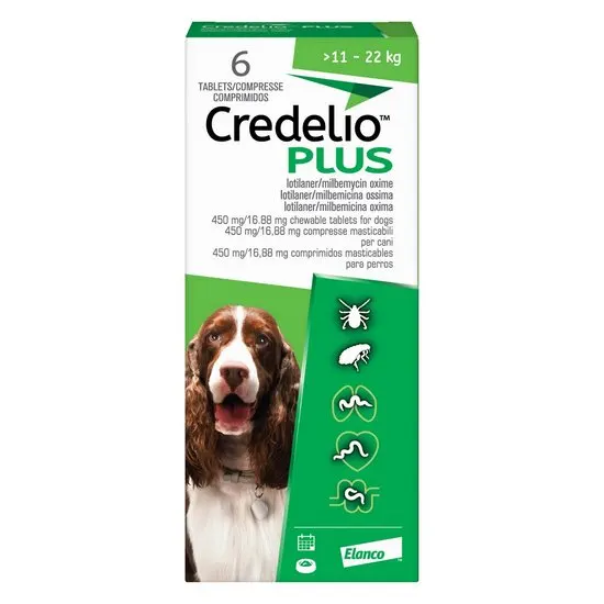 Credelio Plus Chewable Tablets for Dogs