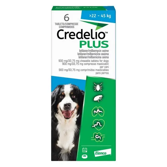 Credelio Plus Chewable Tablets for Dogs