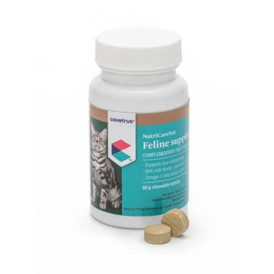 CVET NutriCareVet Feline Liver Support 80 Tablets