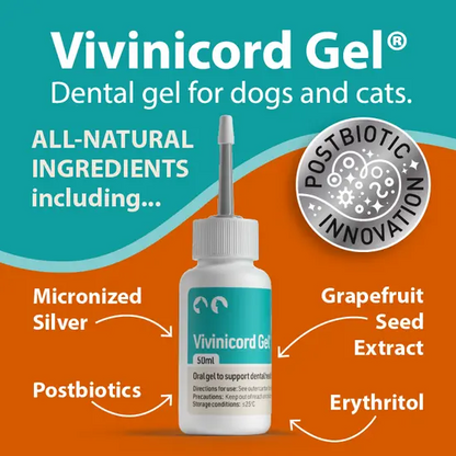 Vivinicord Oral Gel – Dental Support for Dogs and Cats (50ml)