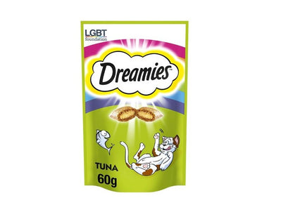 Dreamies cat food package 
