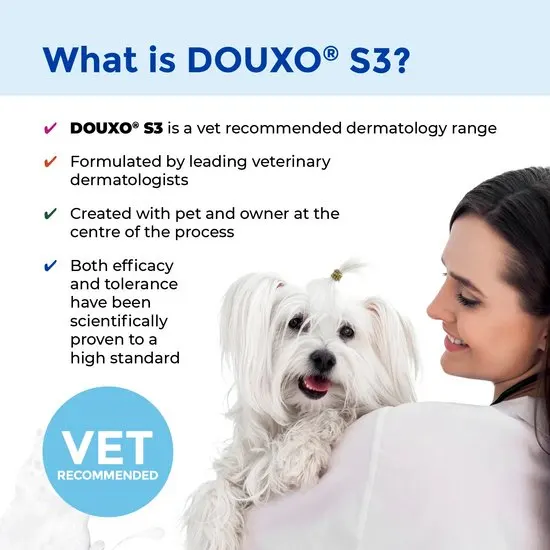 Douxo S3 Pyo Antiseptic Dog and Cat Shampoo 200ml