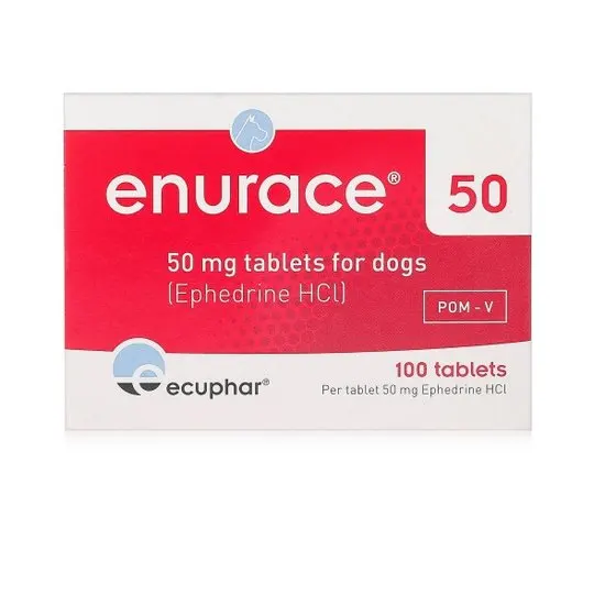 Enurace 50mg Tablets for Dogs | Ephedrine