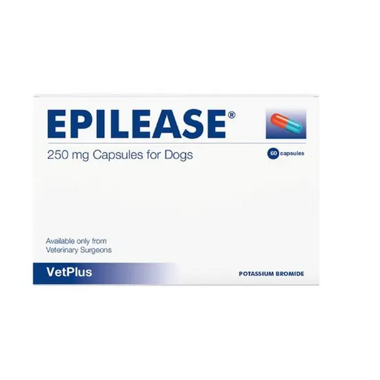 Epilease (Potassium Bromide) Capsules for Dogs 250mg