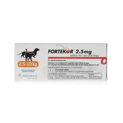 Fortekor Flavour Tablets for Dogs & Cats | Benazepril