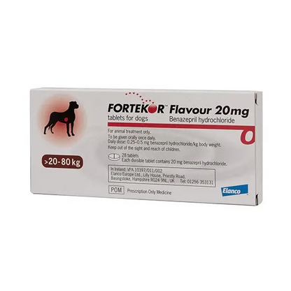 Fortekor Flavour Tablets for Dogs & Cats | Benazepril
