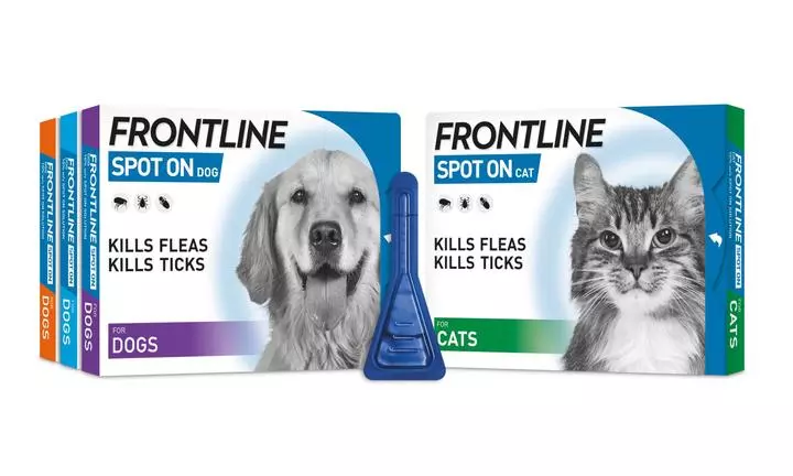 Frontline Spot-On Flea & Tick Treatment for Dogs and Cats