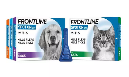 Frontline Spot-On Flea & Tick Treatment for Dogs and Cats