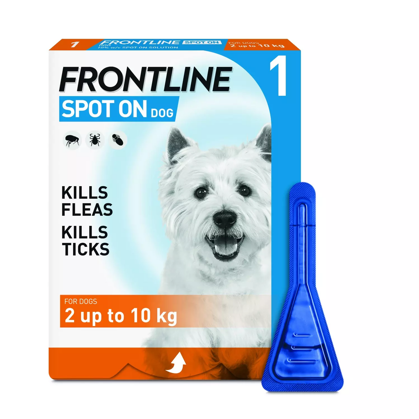 Frontline Spot-On Flea & Tick Treatment for Dogs and Cats