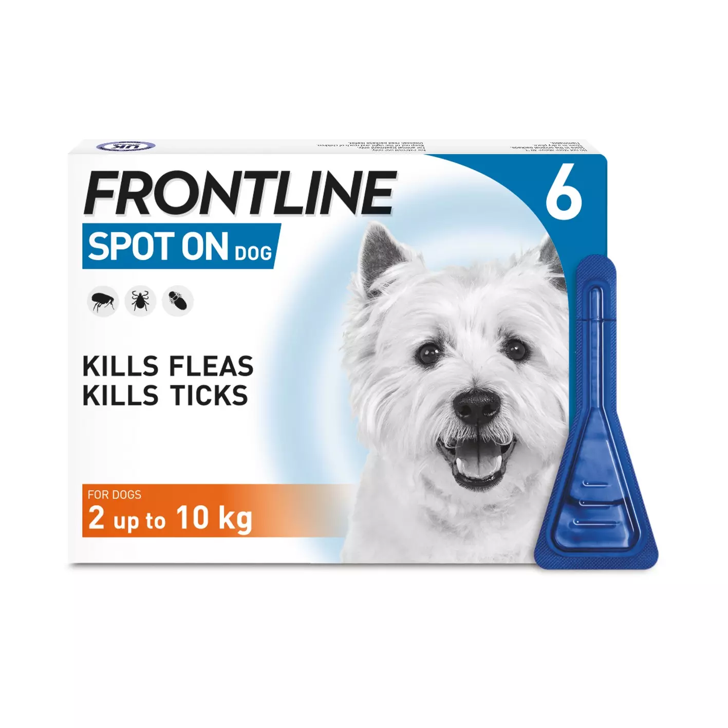 Frontline Spot-On Flea & Tick Treatment for Dogs and Cats