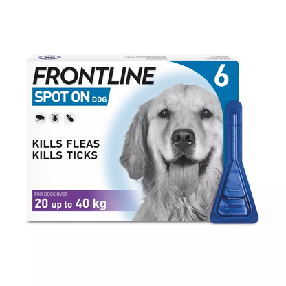 Frontline Spot-On Flea & Tick Treatment for Dogs and Cats