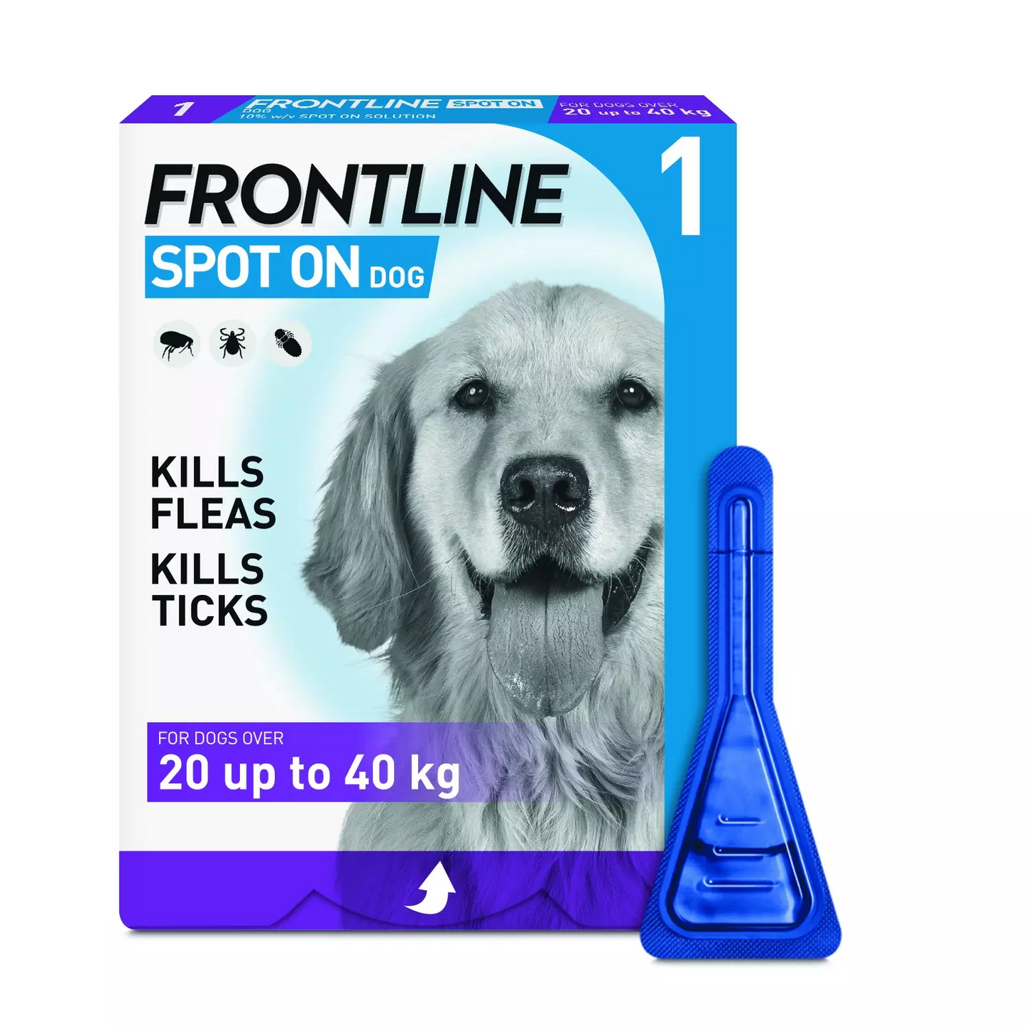 Frontline Spot-On Flea & Tick Treatment for Dogs and Cats