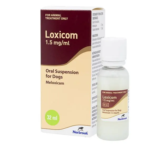 Loxicom 1.5mg/ml for the alleviation of inflammation and pain in both acute and chronic musculo-skeletal disorders in dogs
