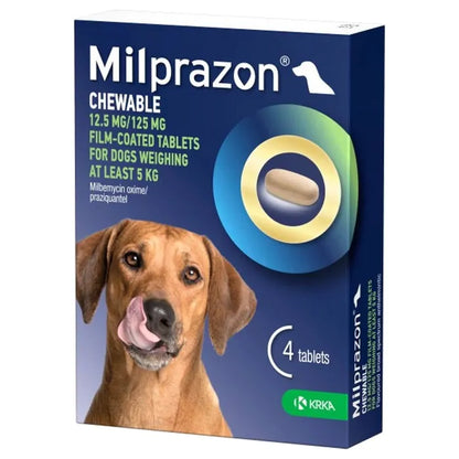 Milprazon Chewable Tablets for Dogs and Cats